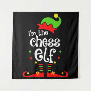 Tapiz regalo de navidades de amigos de la familia chess