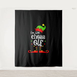 Tapiz regalo de navidades de amigos de la familia chess 