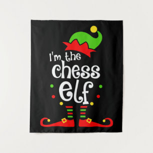 Tapiz regalo de navidades de amigos de la familia chess