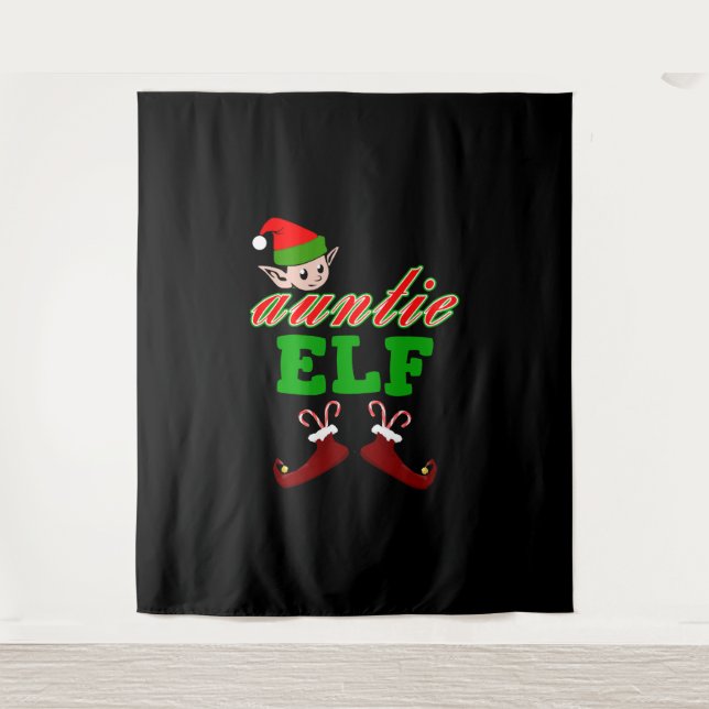 Tapiz Regalo de Navidades de tía Elf (Anverso)