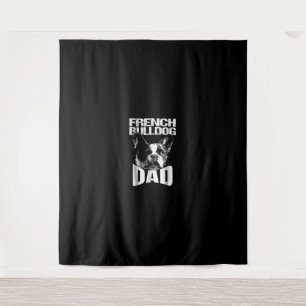 Tapiz Regalo de perro   Padre Bulldog francés