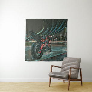 Tapiz regalos de motocicleta para novio