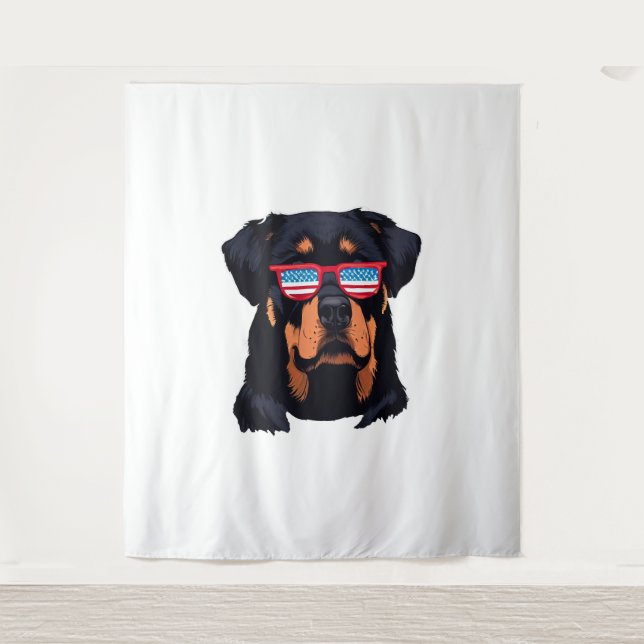 Tapiz Regalos de Rottweiler Lovers (Anverso)