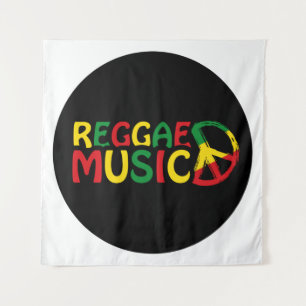 Tapiz Reggae Diseño musical, arte de reggae