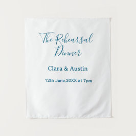 Tapiz Rehearsal dinner the night before simple minimal m