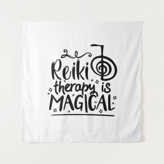Tapiz Reiki Therapy | Reiki Master Spiritual Reiki Gifts (Anverso)