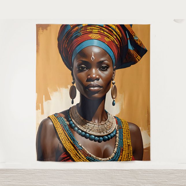 Tapiz Reina 1 (Anverso)