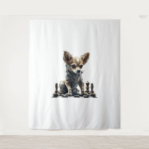 Tapiz Reina del tablero de ajedrez de Chihuahua