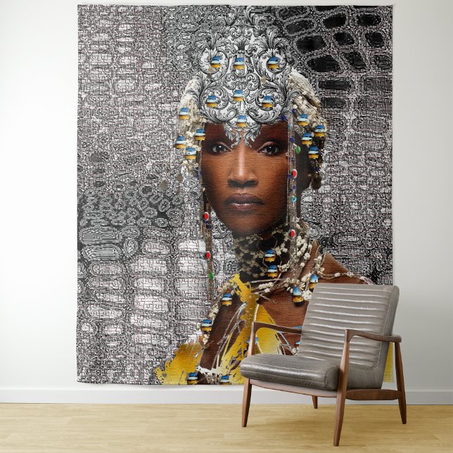Tapiz Reina tribal africana (Subido por el creador)