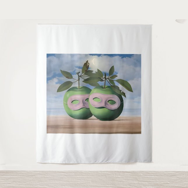 Tapiz Rene Magritte art (Anverso)