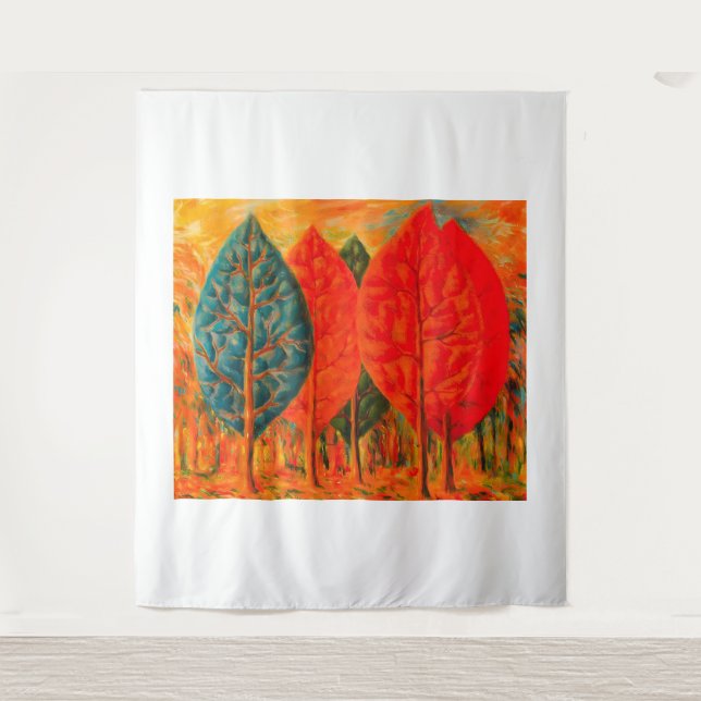 Tapiz Rene Magritte art (Anverso)