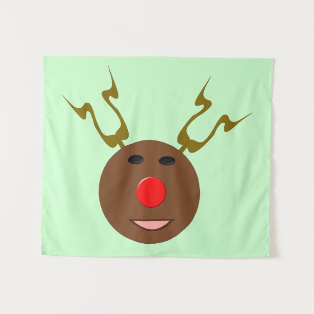 Tapiz Renos ciberNavidades (Anverso (horizontal))