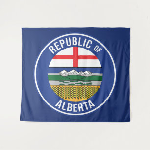 Tapiz República de Alberta WEXIT