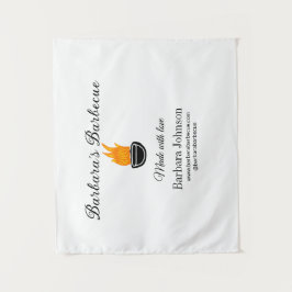 Tapiz Restaurante barbacoa cocina página web de medios s