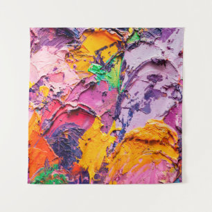 Tapiz Resumen de antecedentes artísticos. Pintura de ace