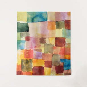 Tapiz Resumen de arte de Paul Klee