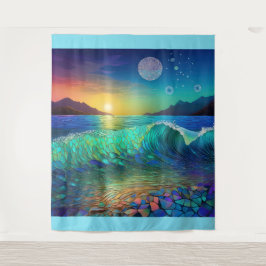 Tapiz Resumen de Azure Seascape