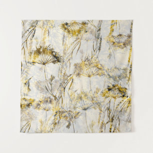 Tapiz Resumen de fondo acuático: diente de león, enebro