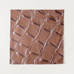 Tapiz Resumen de fondo texturizado de cuero de cocodrilo