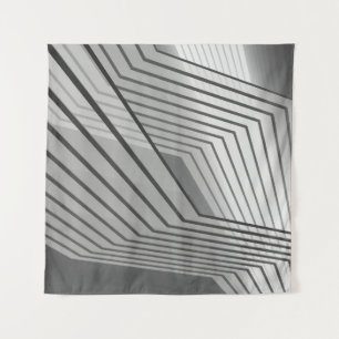 Tapiz Resumen de la arquitectura futurista de fondo 3d i