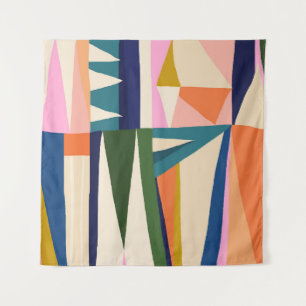 Tapiz Resumen De Moda: Mano Colorida.