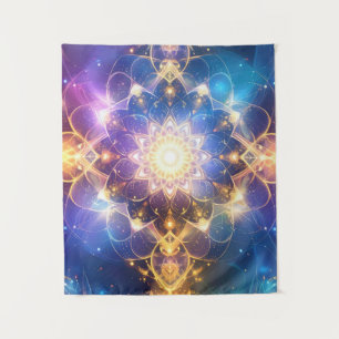 Tapiz Resumen de tonalidades de Lotus Mandala