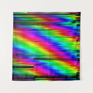 Tapiz Resumen Digital: Diseño Gráfico Multicolor.