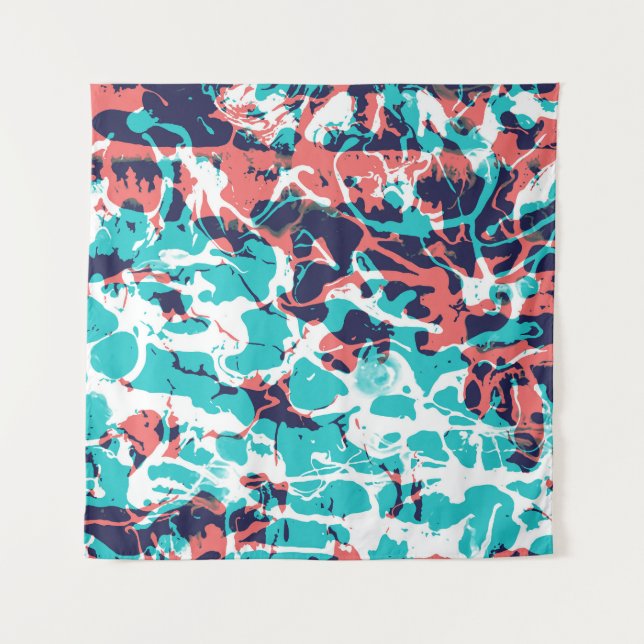 Tapiz Resumen Fondo de arte de papel de mármol (Anverso)