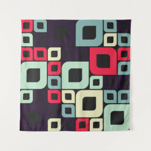 Tapiz Resumen Geométrico, Ilustracion de arte computacio