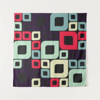 Tapiz Resumen Geométrico, Ilustracion de arte computacio