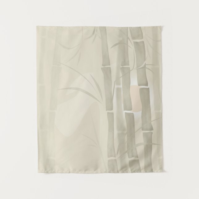 Tapiz Resumen grunge bamboo bambusa antigua (Anverso)