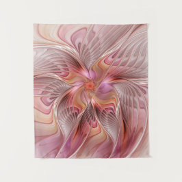 Tapiz Resumen mariposa colorida Fantasía arte fractal