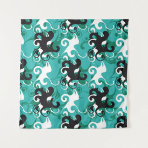 Tapiz Resumen patrón sin fisuras vintage cualitativo