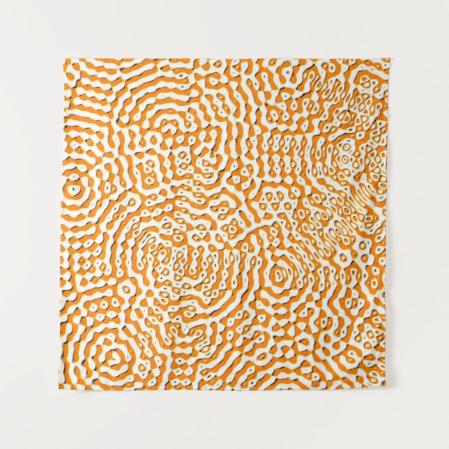 Tapiz Resumen repitiendo interminables aguas de textura  (Anverso)