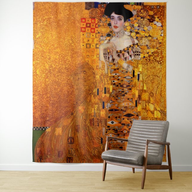 Tapiz Retrato de Adela Bloch-Bauer de Gustavo Klimt (In situ)