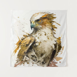 Tapiz Retrato de aves en el Halcón Pintura de animales s