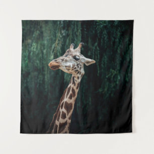 TAPIZ RETRATO DE GIRAFFE CUTE