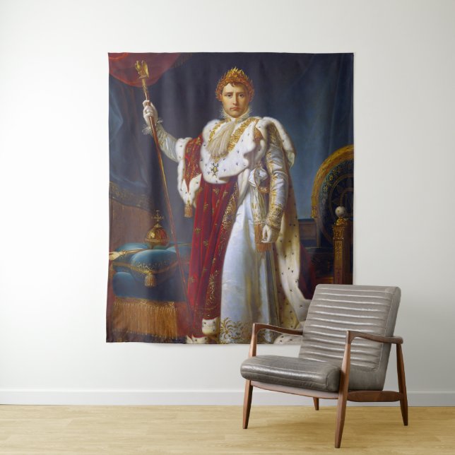 Tapiz Retrato de Napoleón Bonaparte, Francois Gérard (In situ)