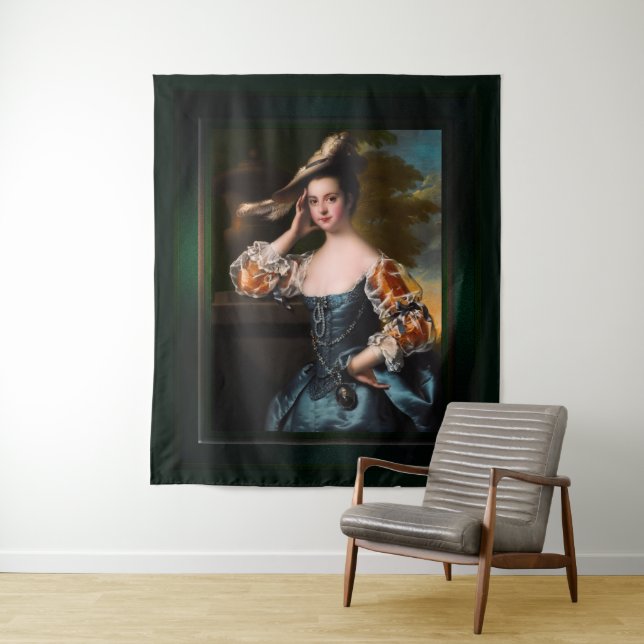 Tapiz Retrato de Susannah Hope de Joseph Wright (In situ)