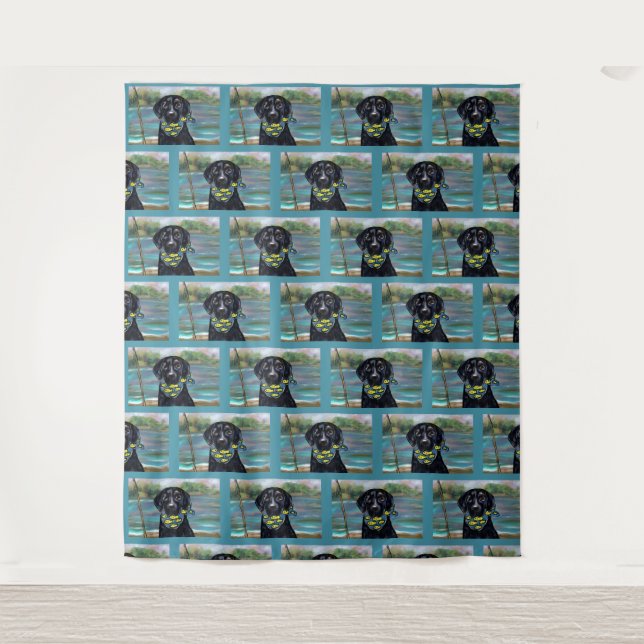 Tapiz Retriever de Labrador (Anverso)