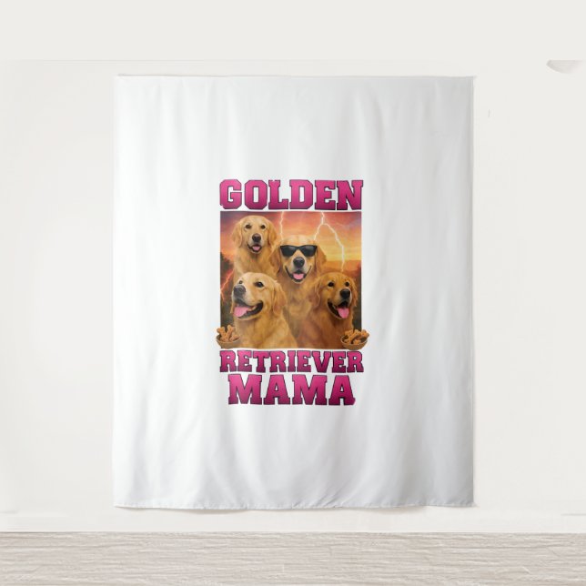 Tapiz Retriever Dorado   (Anverso)