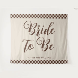 Tapiz Retro Cool novia a punto de casarse Fondo para fie