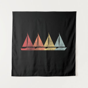 Tapiz Retro de velero