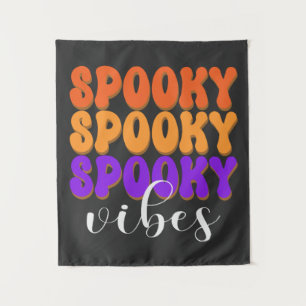 Tapiz Retro Groovy Spooky Vibes Halloween