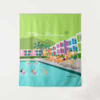 Tapiz Retro Palm Springs Hotel