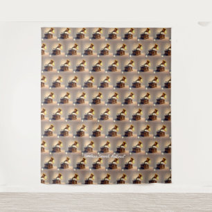 Tapiz "Retro Resurgimiento de ondas sonoras"