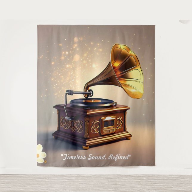 Tapiz "Retro Soundwave Revival" (Anverso)