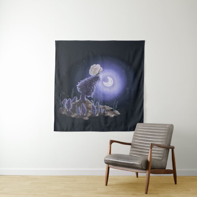 Tapiz Reunión a la luz de la luna (In situ)