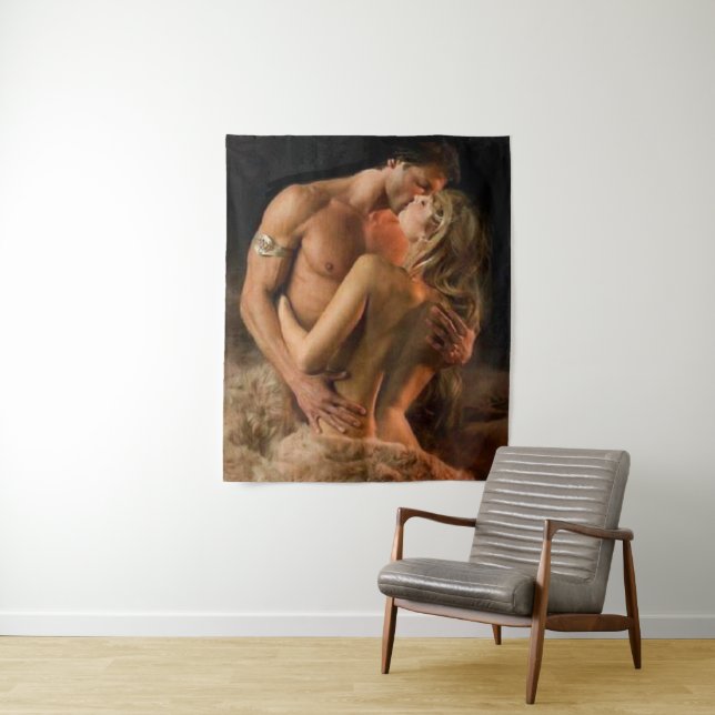 Tapiz reunión de amantes (In situ)