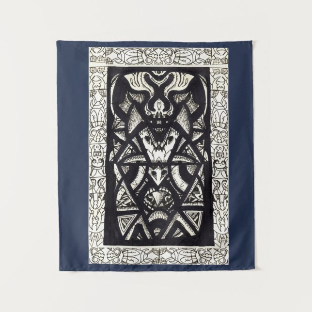 Tapiz Rey de los insectos, por Brian Benson (Anverso)